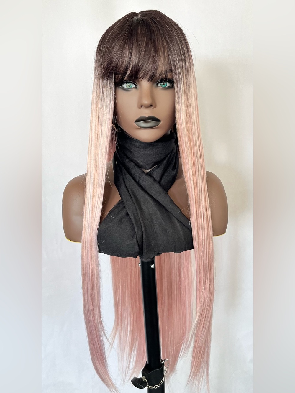 Long Ombre Pink “Put On & Go” Event/Drag/Cosplay Wig - NWT